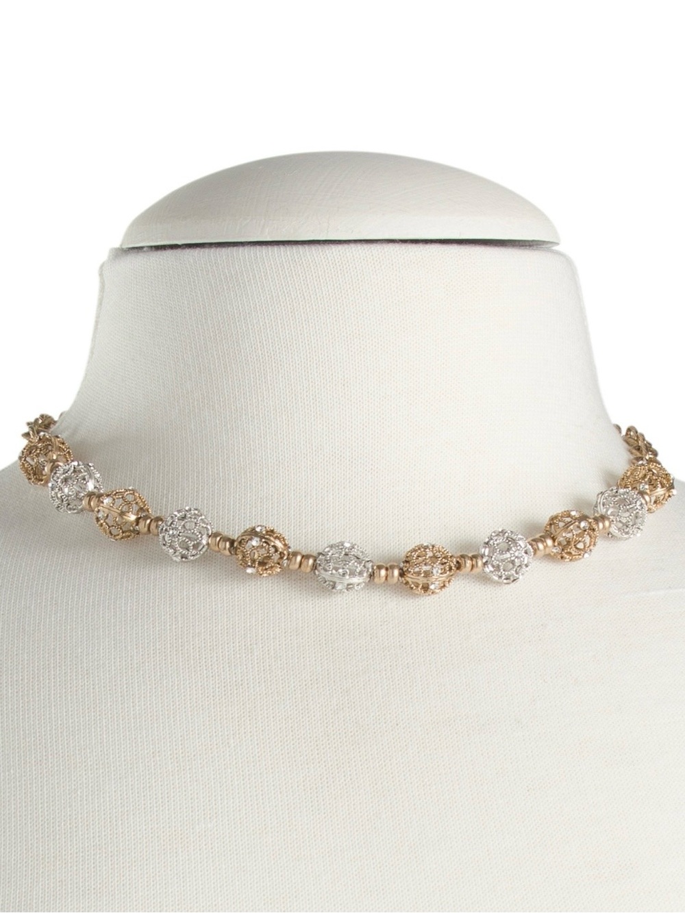 Patricia Nash Filigree Beaded Necklace